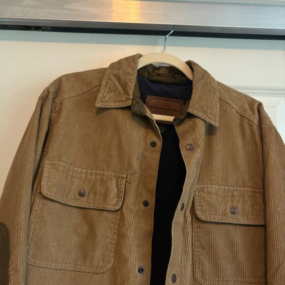 Resistol Rodeo Tan Corduroy Jacket Sz S/M Elbow Patches Western - Picture 6 of 13